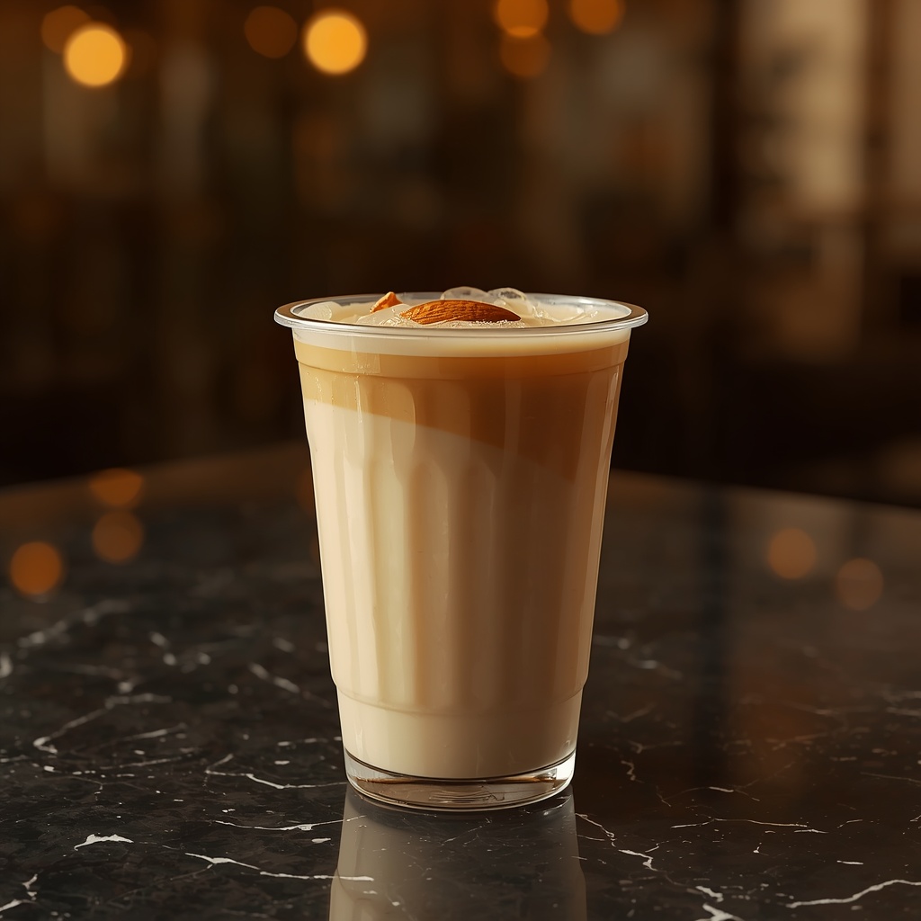 Badam milk Tea